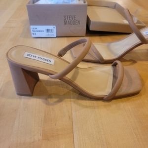 Steve Madden Lilah Tan Nubuck shoes